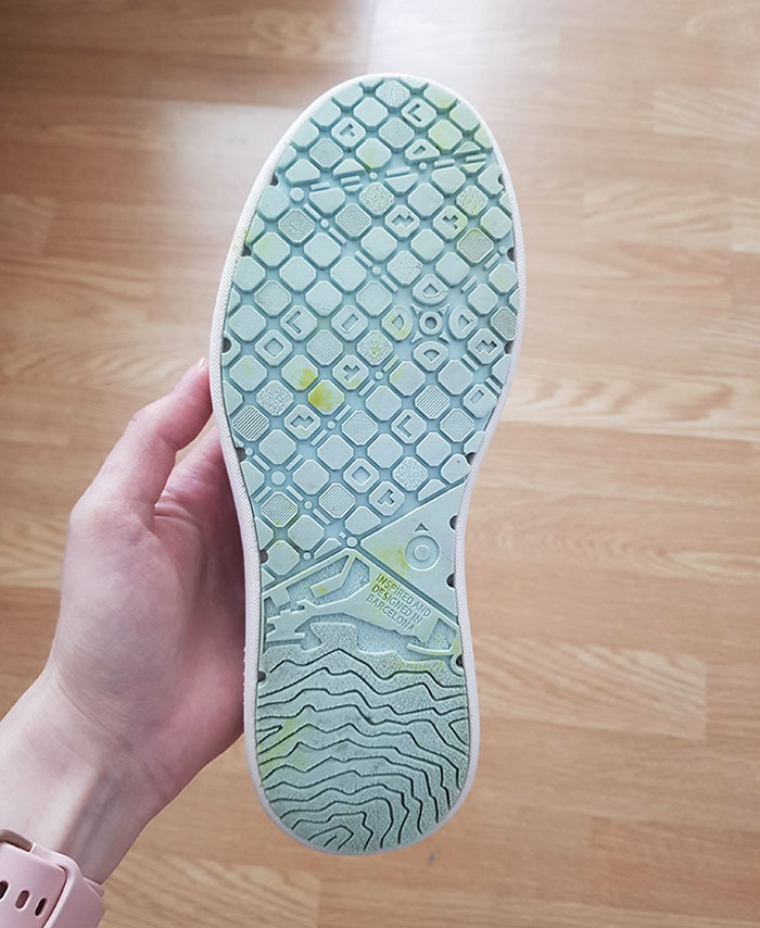 My Spanish Sneakers Have A Map Of Barcelona On The Sole