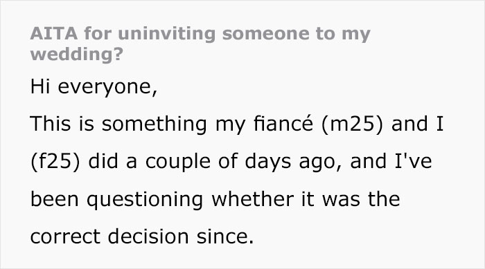 Couple Uninvites A Guest From Their Wedding After Reading His Facebook Posts, Divides People's Opinions