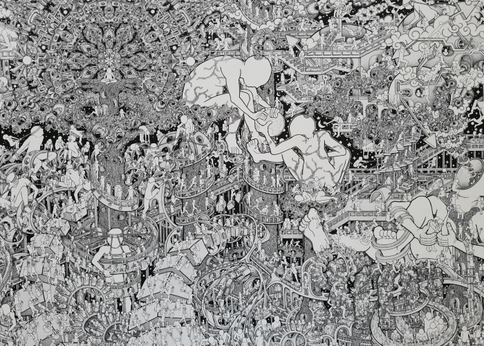 I Spent A 1000+ Hours On A Fineliner Drawing Called ‘Recalibration’