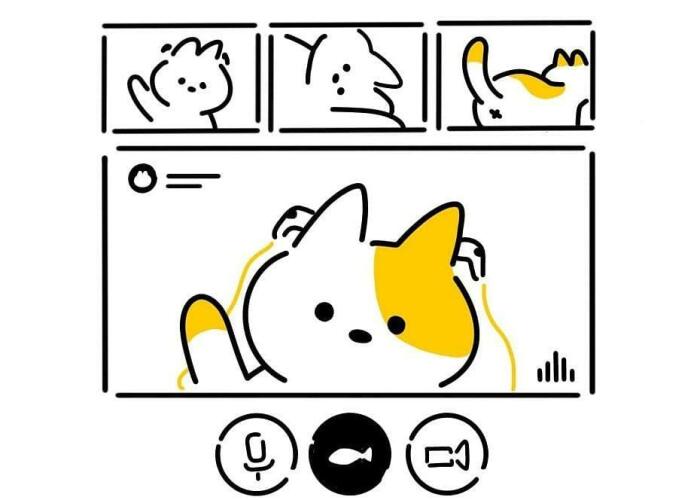 I Drew Cats Working From Home During The Covid Pandemic Quarantine