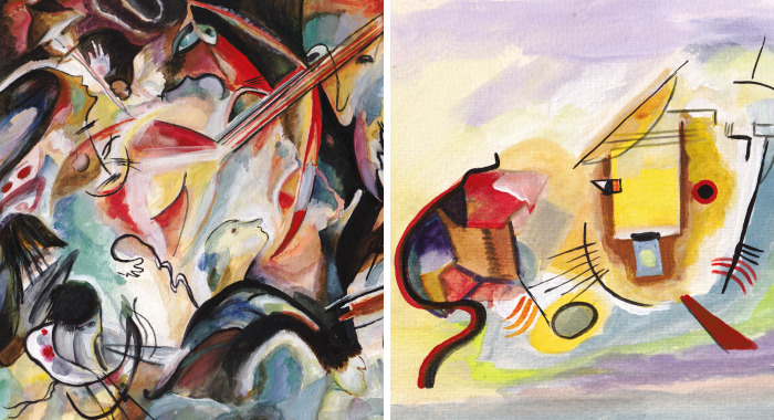 An Artist Who Turned To Painting After Finishing Her Studies In Radiation Chemistry