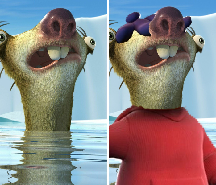 Hey Pandas, Photoshop This Photo Of Sid The Sloth (Closed)