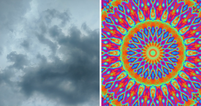 I Take Digital Pictures Of Flowers, Clouds, Sunrises & Sunsets And Use An Art Program To Colorize And Manipulate Them Into Designs