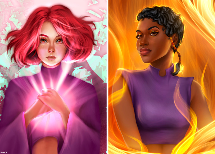 I Stepped Back Into My Childhood And Drew The W.I.T.C.H Girls