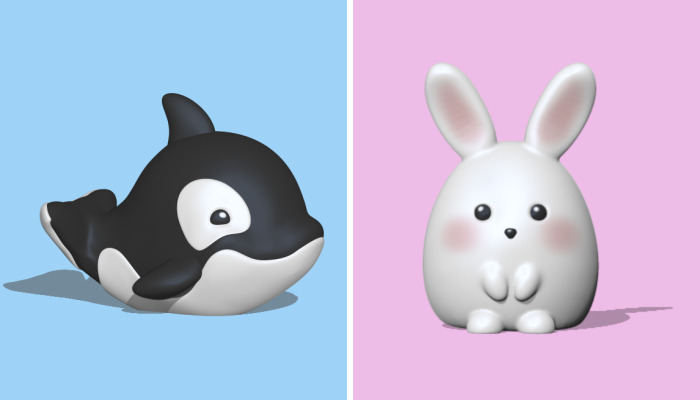 Cute 3D Models By These Artists That Might Brighten Your Day (17 Pics)