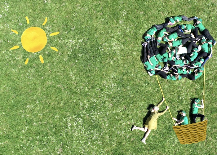 We Captured Drone Photos Of Kids Saying Goodbye To The School Year