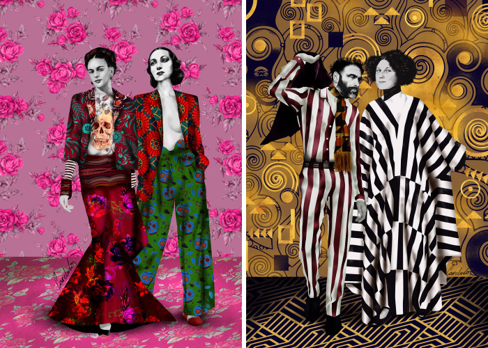 I Illustrated Love Couples That Have Left A Mark In The Modern World