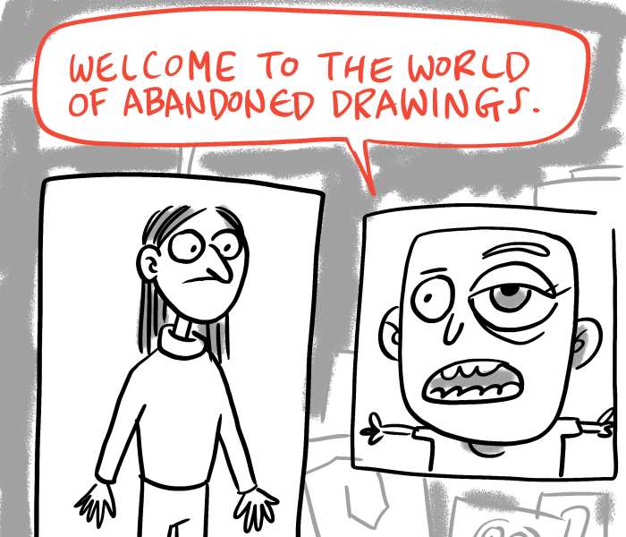 I Explored What Happens To Abandoned Drawings