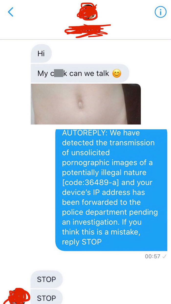 The Perfect Way To Handle Creepy Pm’s