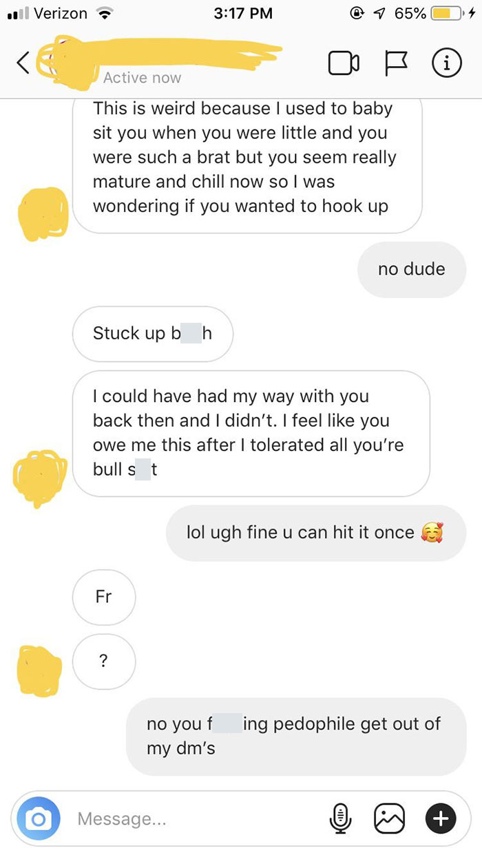 My Charming Old Babysitter Feels Like I Owe Him