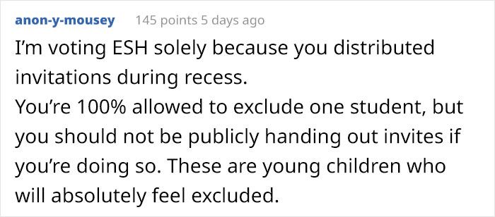 Dad Doesn't Invite Daughter's Bully To Her Birthday Party, The Bully's Mom Confronts Him Over This, He Stands His Ground