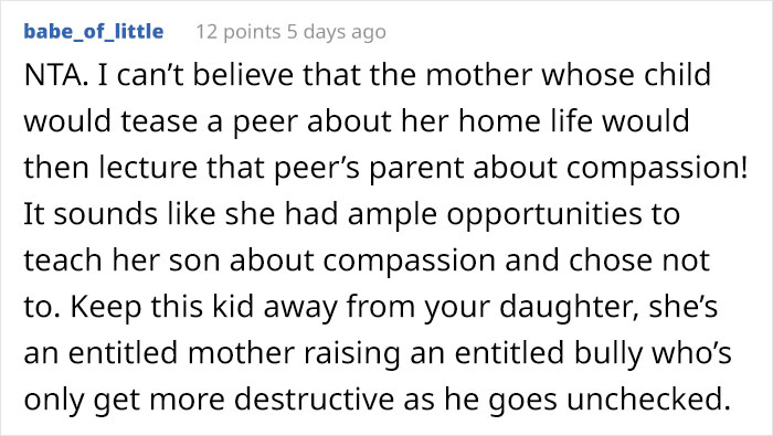 Dad Doesn't Invite Daughter's Bully To Her Birthday Party, The Bully's Mom Confronts Him Over This, He Stands His Ground Dad Doesn't Invite Daughter's Bully To Her Birthday Party, The Bully's Mom Confronts Him Over This, He Stands His Ground