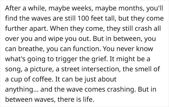 “Take It From An Old Guy”: Older Person Shares Wise Advice On Dealing With The Loss Of A Loved One “Take It From An Old Guy”: Older Person Shares Wise Advice On Dealing With The Loss Of A Loved One