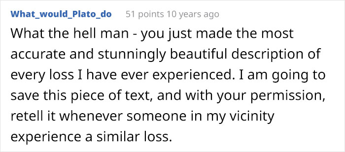 “Take It From An Old Guy”: Older Person Shares Wise Advice On Dealing With The Loss Of A Loved One