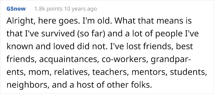 “Take It From An Old Guy”: Older Person Shares Wise Advice On Dealing With The Loss Of A Loved One “Take It From An Old Guy”: Older Person Shares Wise Advice On Dealing With The Loss Of A Loved One
