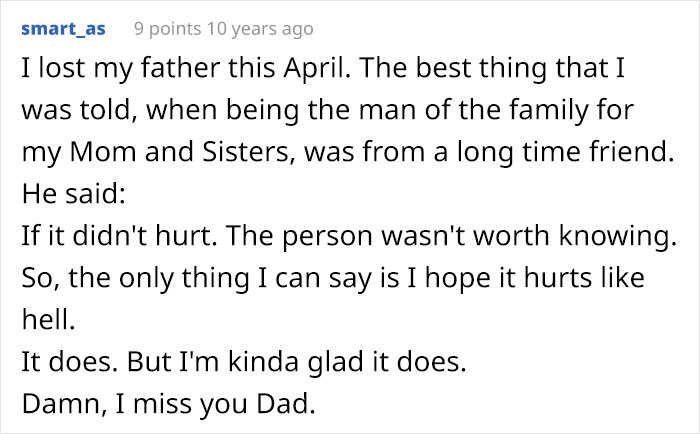 “Take It From An Old Guy”: Older Person Shares Wise Advice On Dealing With The Loss Of A Loved One “Take It From An Old Guy”: Older Person Shares Wise Advice On Dealing With The Loss Of A Loved One