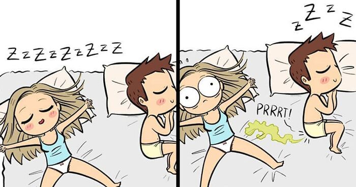 This Artist Captures Her Life With Her Boyfriend In Funny And Sometimes Spicy Comics (New Pics)