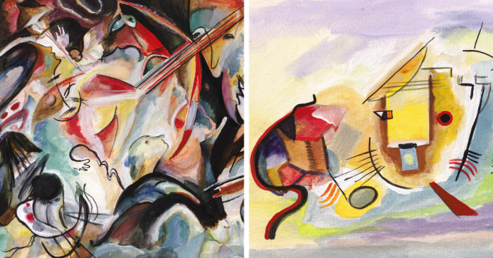 An Artist Who Turned To Painting After Finishing Her Studies In Radiation Chemistry