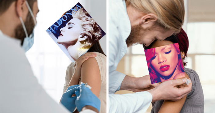 Pop Stars Get ‘Vaccinated’ In My Photo 9 Collages
