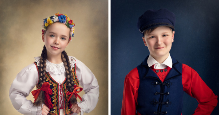I Capture Beautiful Polish Folklore Costumes In A Painting-Like Style