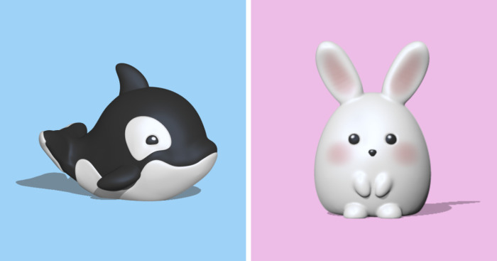 Cute 3D Models By These Artists That Might Brighten Your Day (17 Pics)