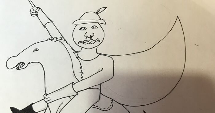 Hey Pandas, Show Us Your Weirdest Drawings (Closed)