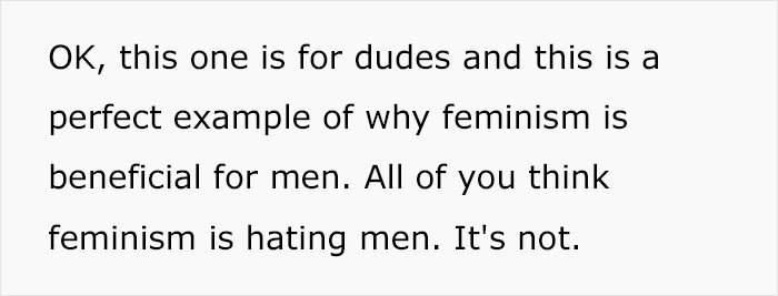 Man Gives A Crystal Clear Explanation On Why Men Need Feminism