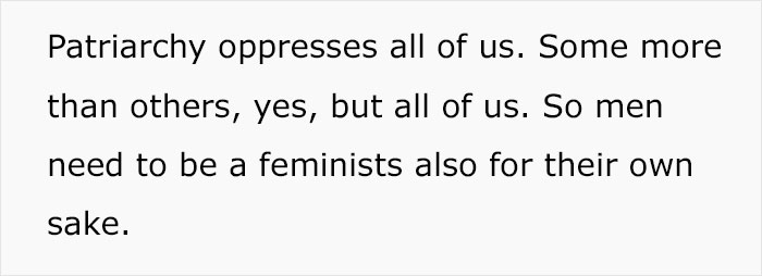 Man Gives A Crystal Clear Explanation On Why Men Need Feminism