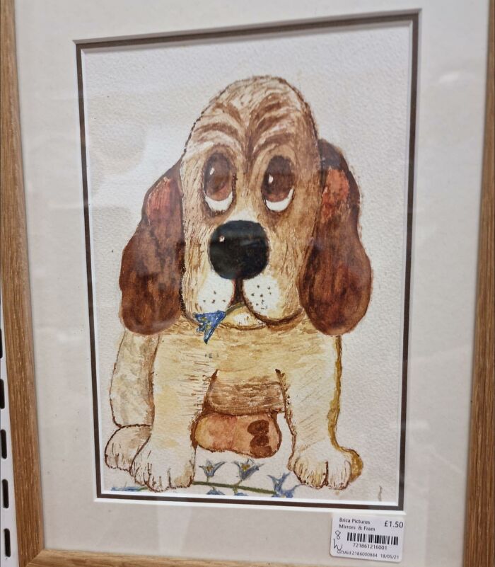 Gonad The Dog. Sue Ryder, Chesham