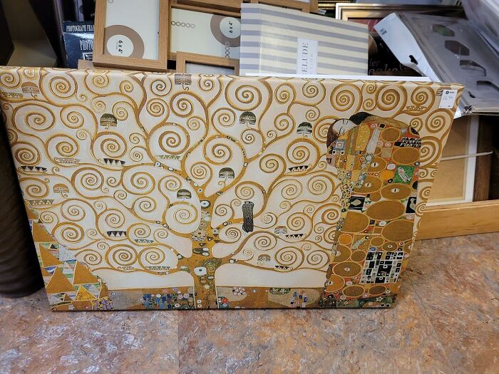 No Idea What It Is But There Is A Woman Figure On The Right. For Only £2.99 From Oxfam, Tamworth It Can Be Yours