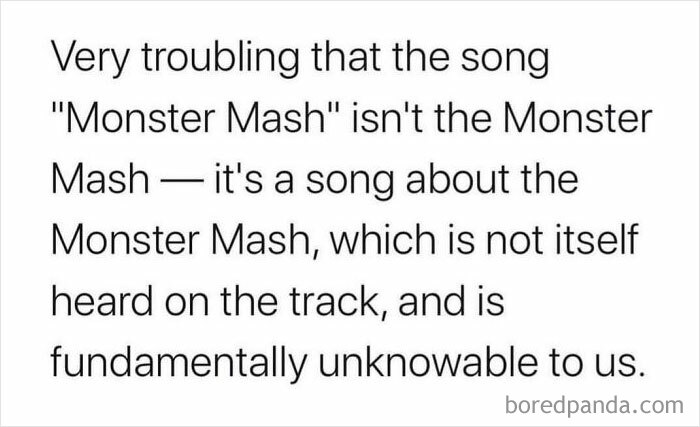 Thanks, I Hate The Monster Mash