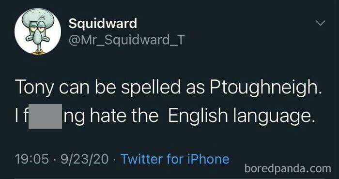 Thanks, I Hate The English Language