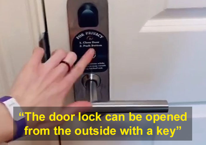 Woman Shares Things To Look Out For In A Hotel Room To Make Sure It's Safe