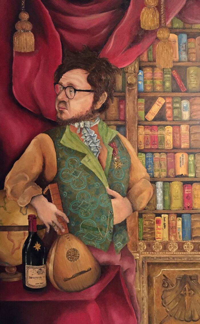 Self-Portrait, Oil On Canvas. 2017