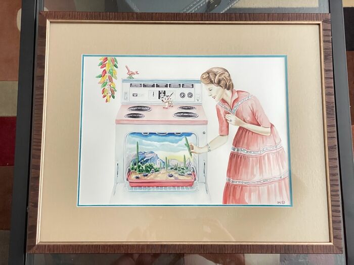 Dry Heat, Watercolor 