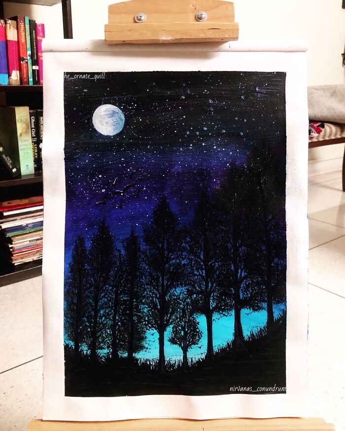 Started Learning Watercolor Painting Recently. This Was My Second Attempt