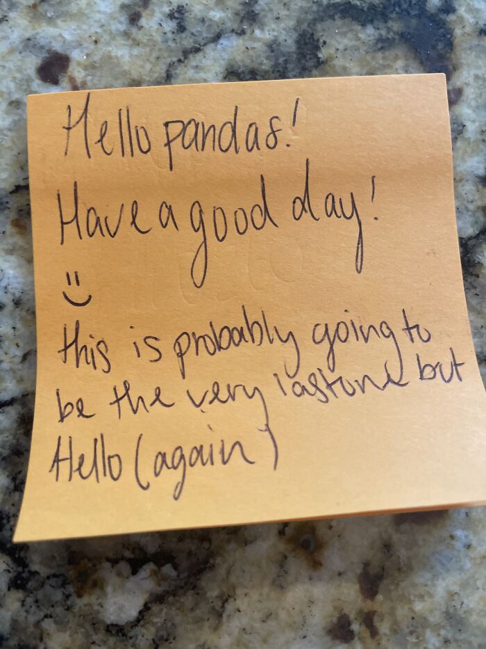 That’s My Handwriting:)