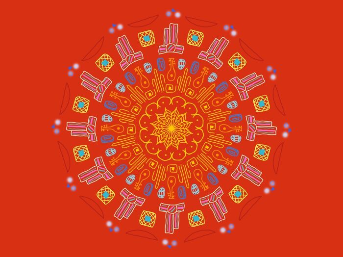 I Love Drawing Mandalas. This One Is Inspired By The Film “The Road To El-Dorado”.