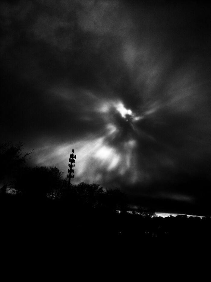 I Took This Photo During A Sudden, Severe Summer Thunderstorm.