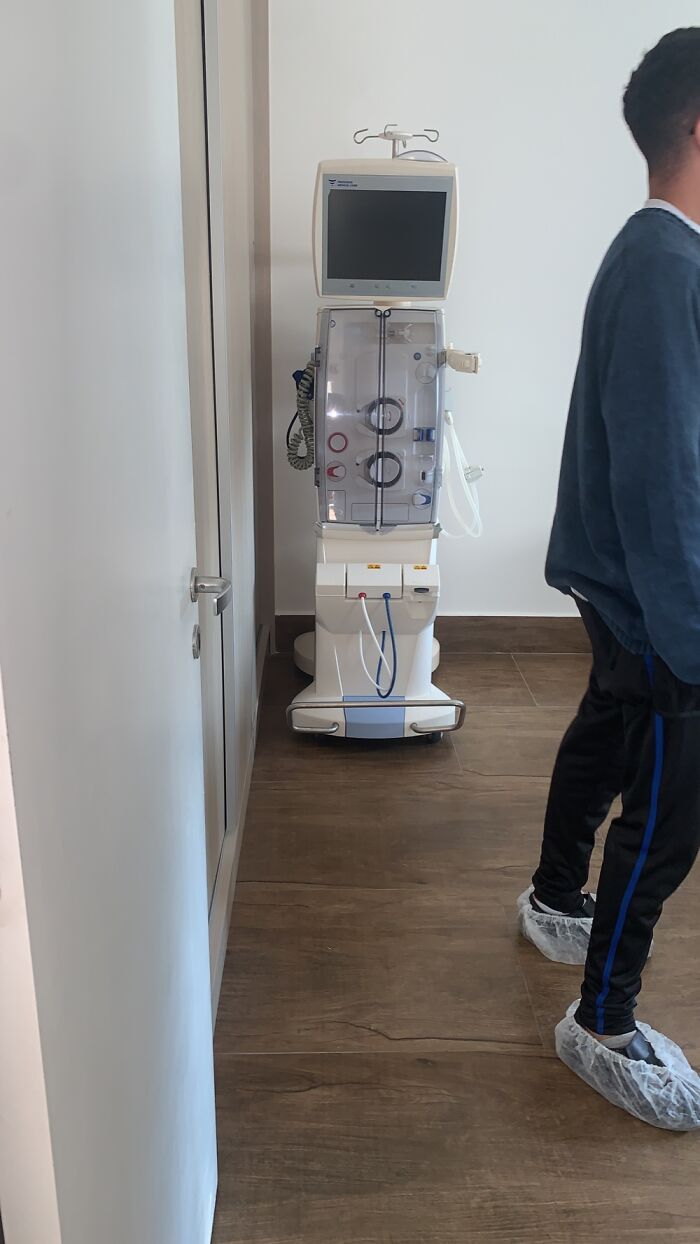 Dad’s Hemodialysis Machine Arriving...