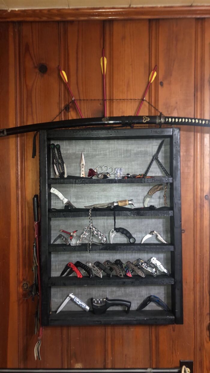 This Might Seem Weird To Collect But I Collect Blades. To Throwing Knives To Machetes.