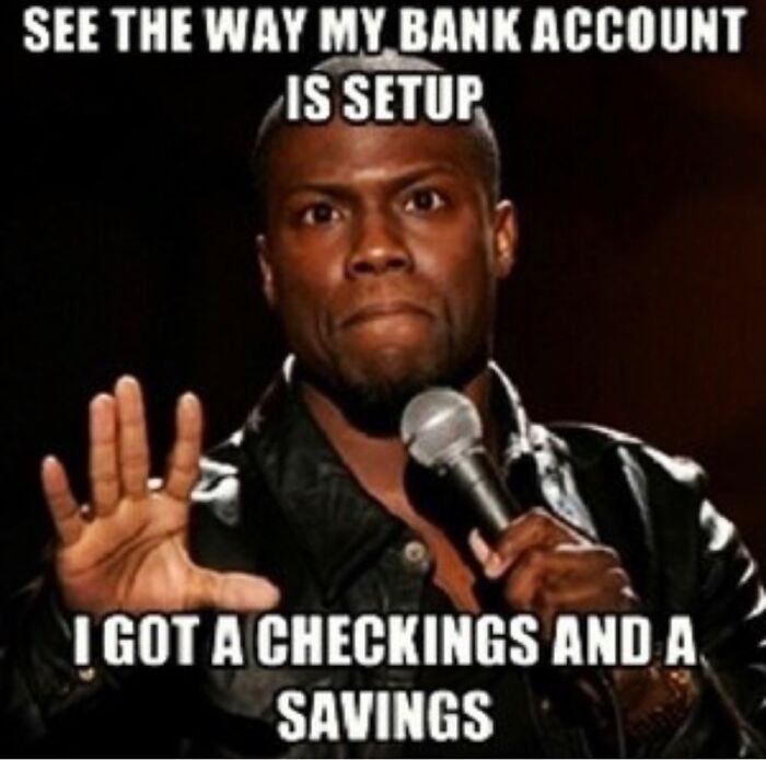 A Checking And A Savings