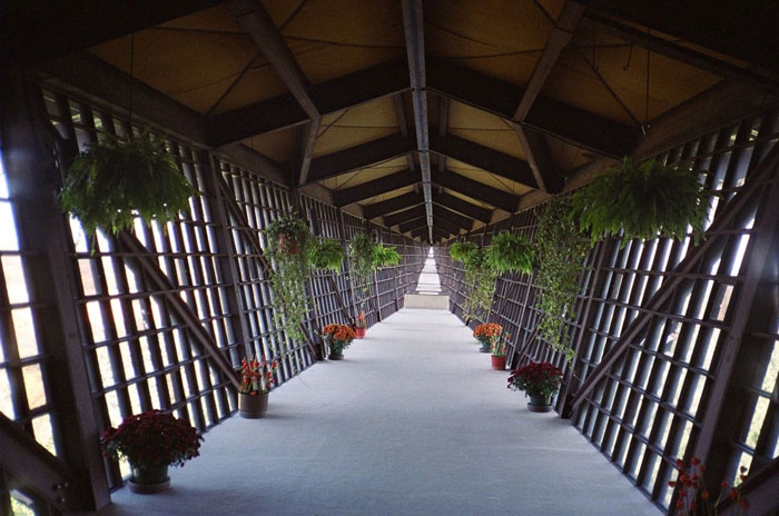 The Infinity Room In The House On The Rock, Located Between The Cities Dodgeville And Spring Green, Wisconsin. The Room Is 218 Feet Long