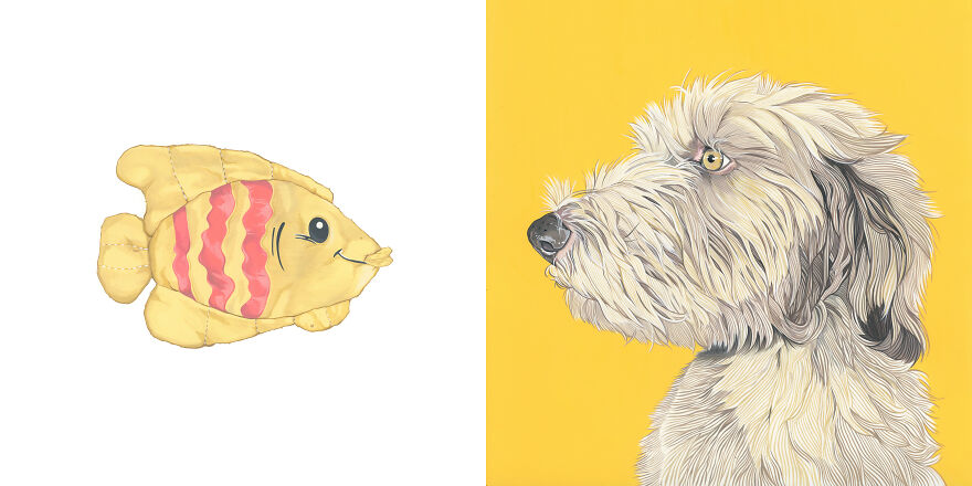 Maggie Likes This Fish, But Loves The Squeaker Inside It