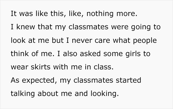 Male Teachers Are Wearing Skirts To Class In Order To Protest This Student Getting Expelled Over It Male Teachers Are Wearing Skirts To Class In Order To Protest This Student Getting Expelled Over It