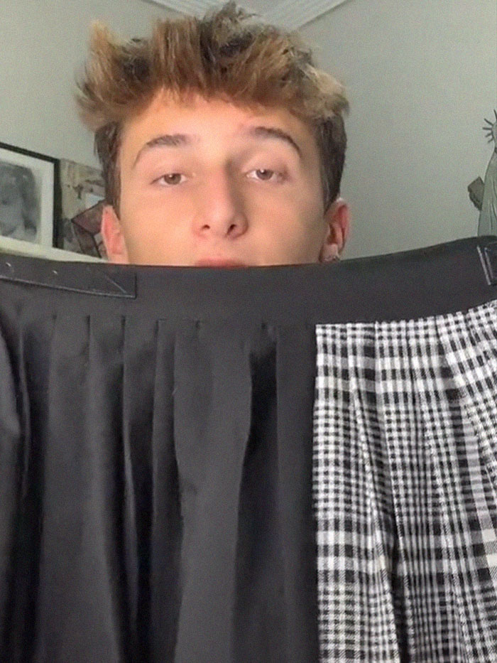 Male Teachers Are Wearing Skirts To Class In Order To Protest This Student Getting Expelled Over It Male Teachers Are Wearing Skirts To Class In Order To Protest This Student Getting Expelled Over It