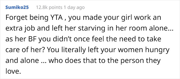 Rich Man Doesn't Realize His GF Can't Afford His Lavish Lifestyle And Skipped Meals On Vacation, Asks If He's Wrong
