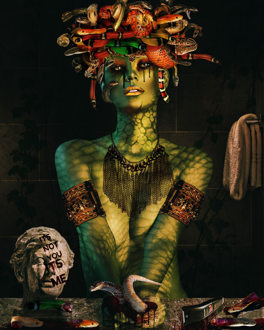 10 Surreal Sad Art Pictures I Created As A Diary Because At The Time I Did Not Know How To Express Myself