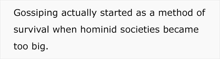 Woman Explains Why Gossiping Was Stigmatized By Men And Many Agree Her Opinion Has Great Points Woman Explains Why Gossiping Was Stigmatized By Men And Many Agree Her Opinion Has Great Points