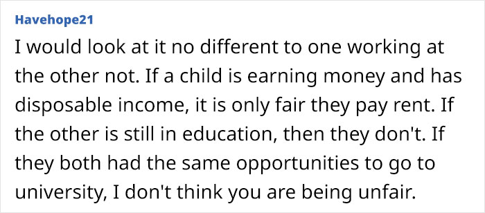 Mom Charges Her 17-Year-Old Daughter Over $16k A Year To Fund Her 18-Year-Old Son, Receives Backlash Online